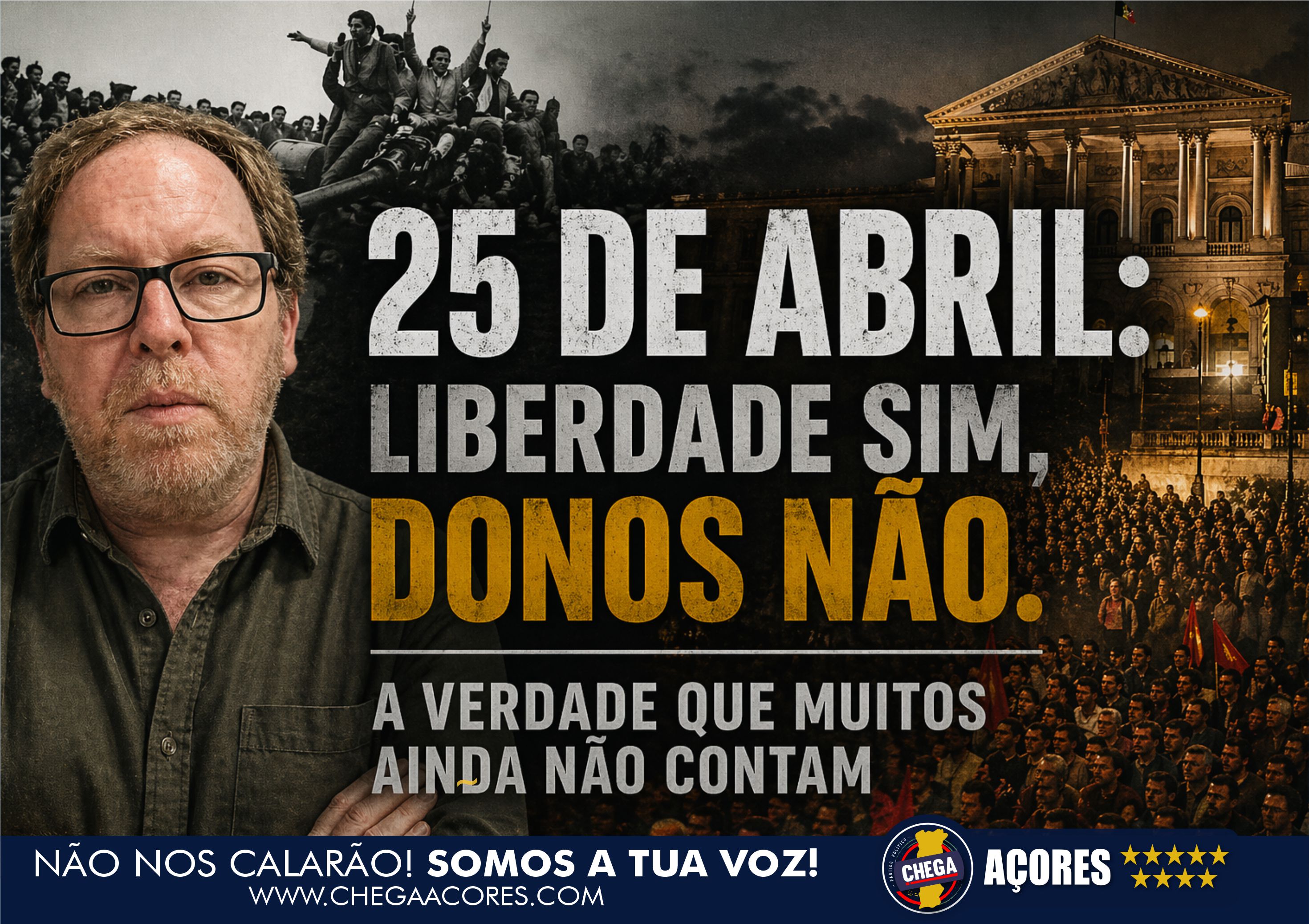 25 DE ABRIL: A LIBERDADE NÃO TEM DONOS