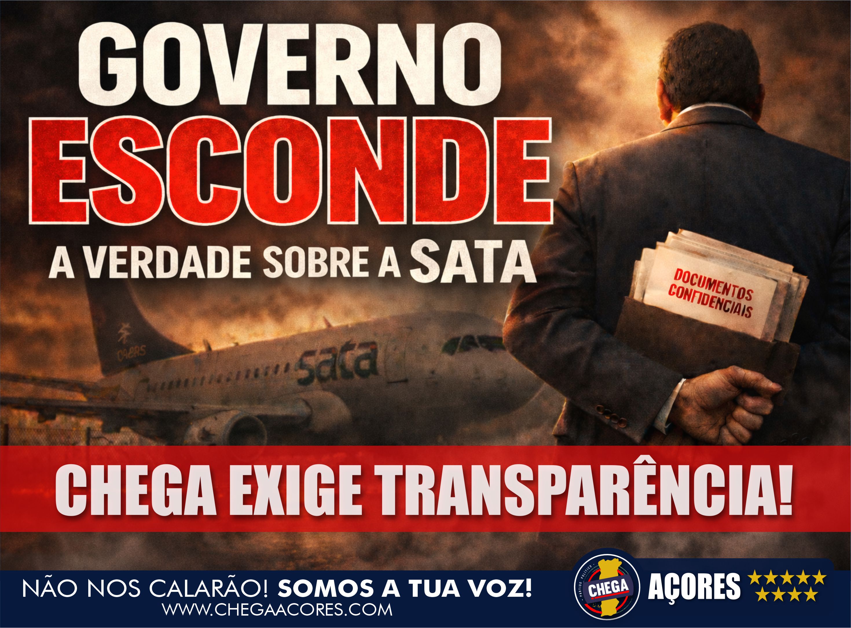 GOVERNO ESCONDE A VERDADE SOBRE A SATA!
