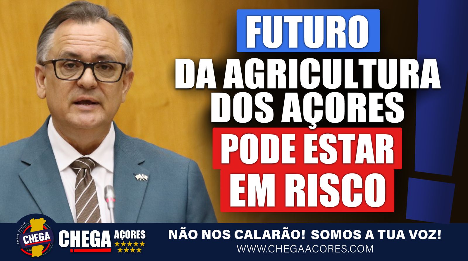 FUTURO DA AGRICULTURA DOS AÇORES PODE ESTAR EM RISCO