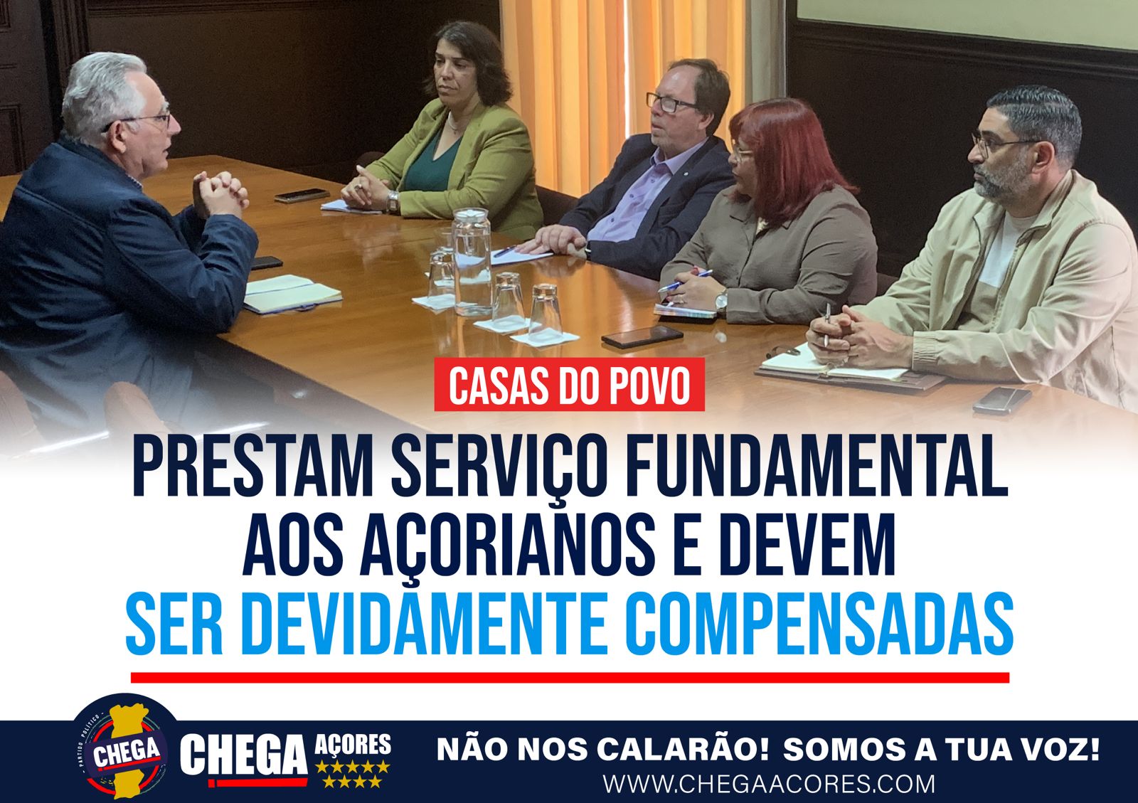 CASAS DO POVO PRESTAM SERVIÇO FUNDAMENTAL AOS AÇORIANOS E DEVEM SER DEVIDAMENTE COMPENSADAS