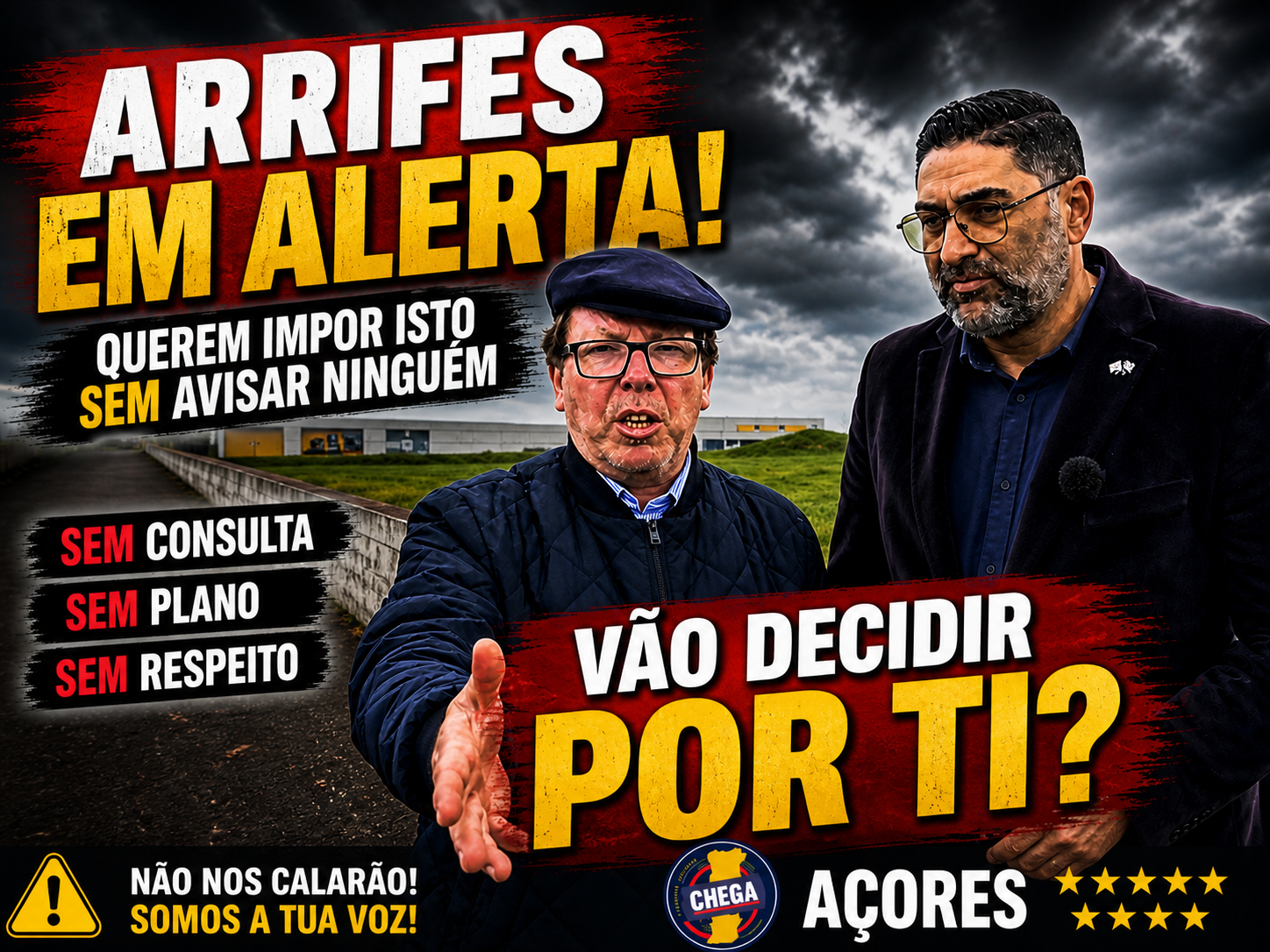 🚨 QUEREM CRIAR UM GUETO NOS ARRIFES ÀS ESCONDIDAS!