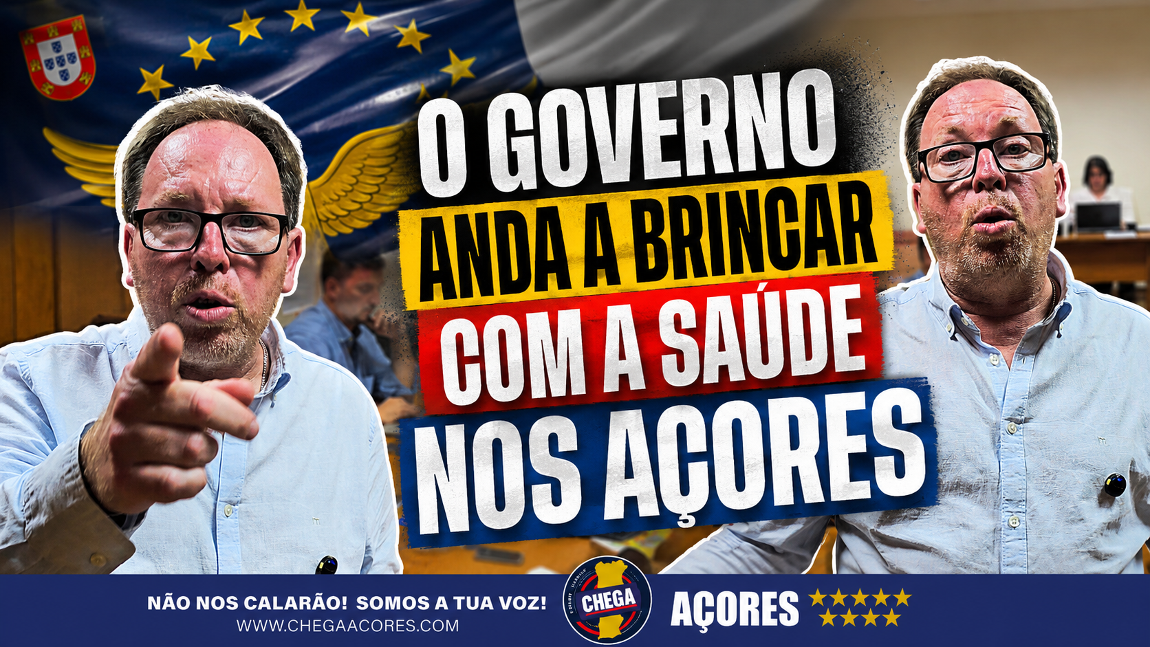 CHEGA DEBATE COM URGÊNCIA SAÚDE NOS AÇORES