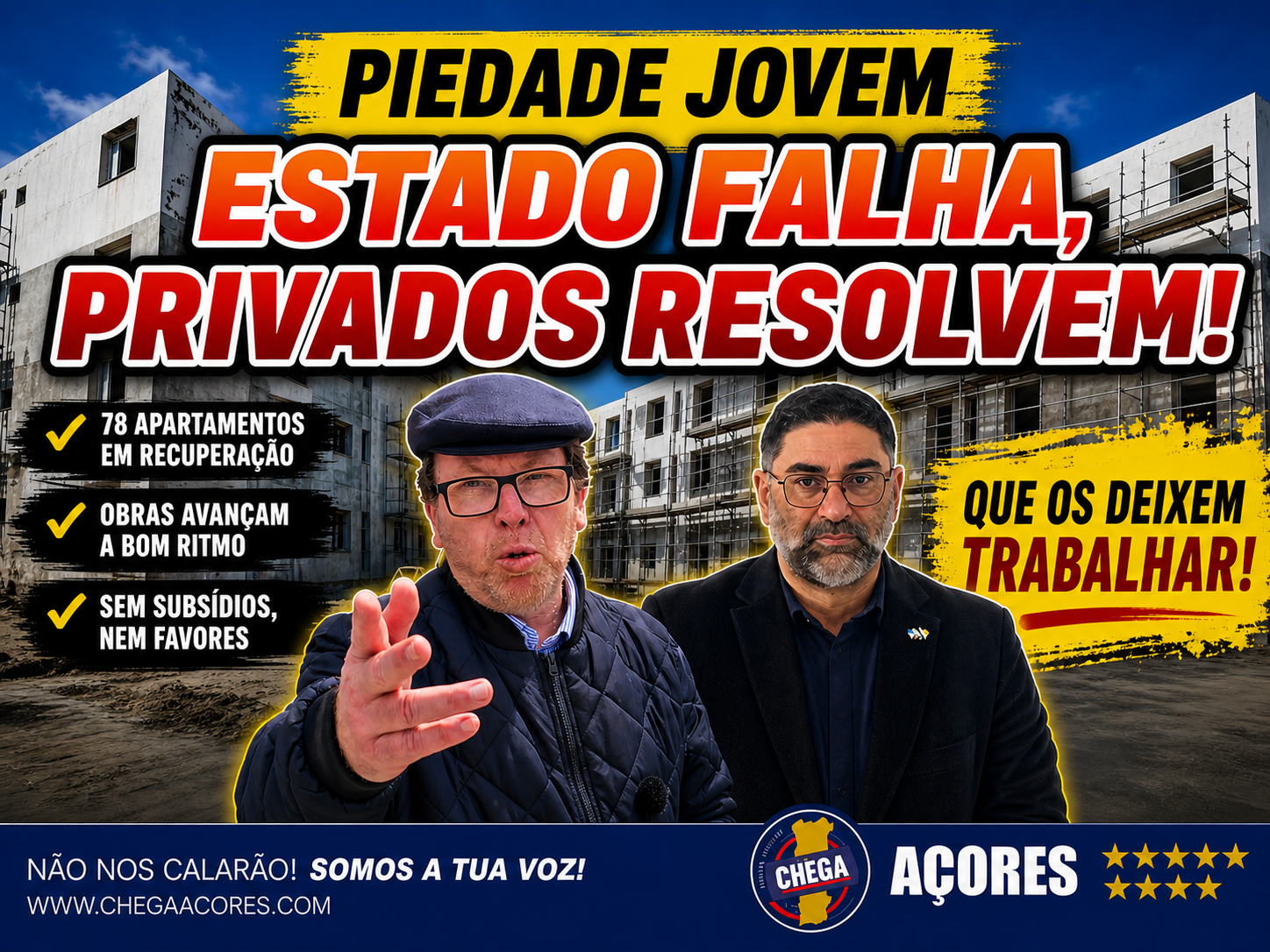 ESTADO FALHA, PRIVADOS RESOLVEM!