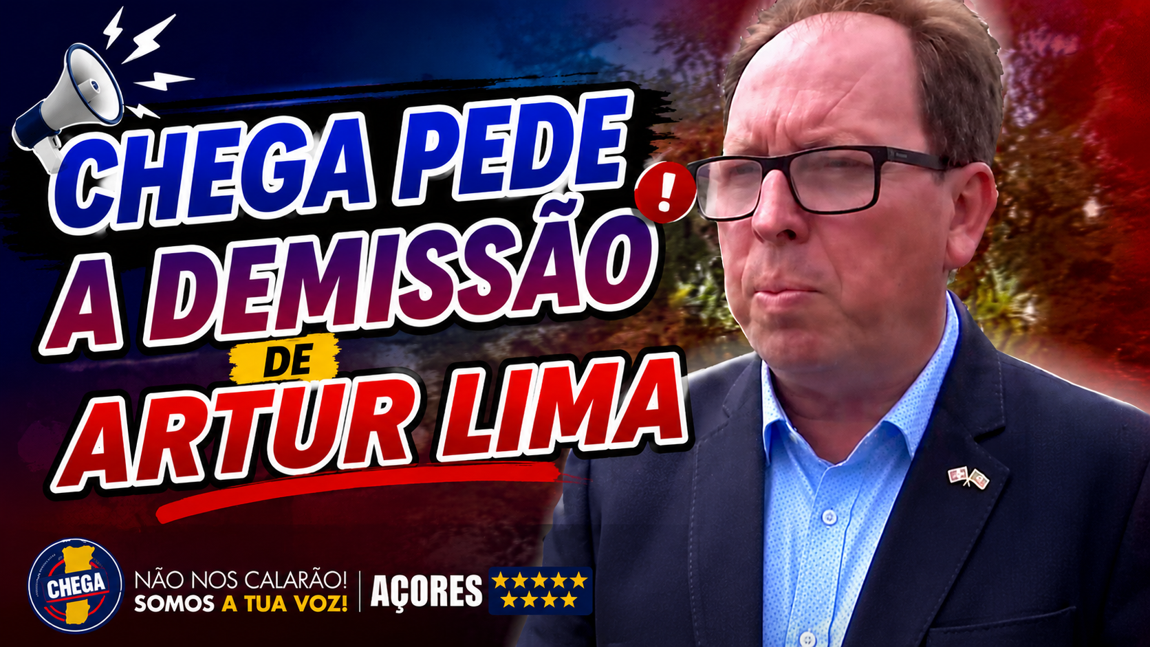CHEGA PEDE A DEMISSÃO DE ARTUR LIMA