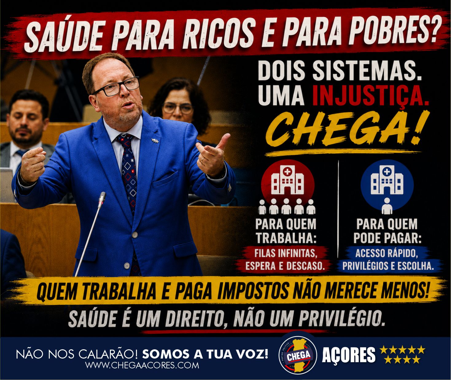 SAÚDE PARA RICOS E PARA POBRES?