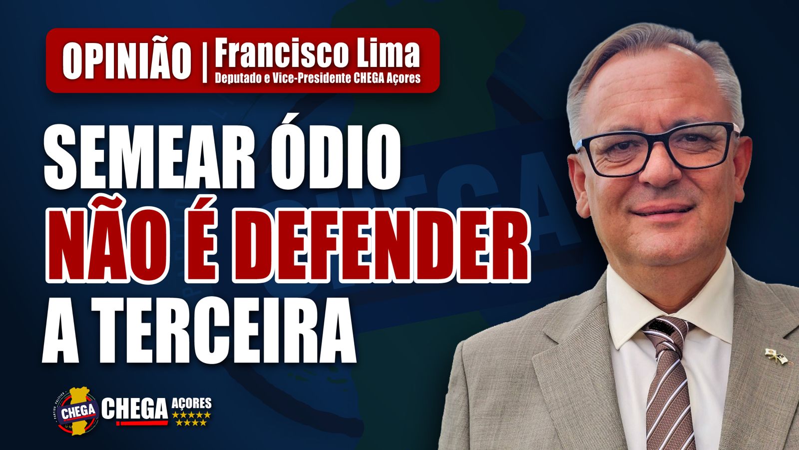 SEMEAR ÓDIO NÃO É DEFENDER A TERCEIRA