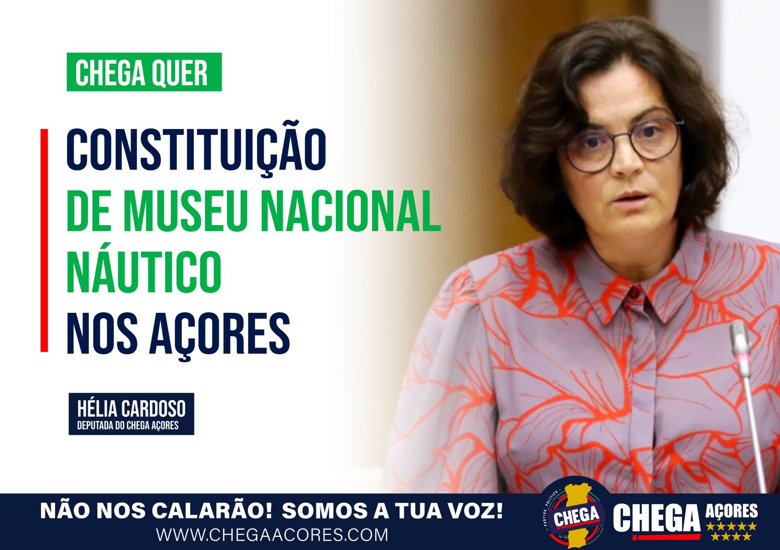 CHEGA QUER CONSTITUIÇÃO DE MUSEU NACIONAL NÁUTICO NOS AÇORES