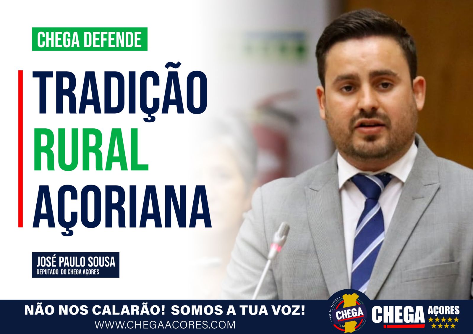 CHEGA DEFENDE TRADIÇÃO RURAL AÇORIANA