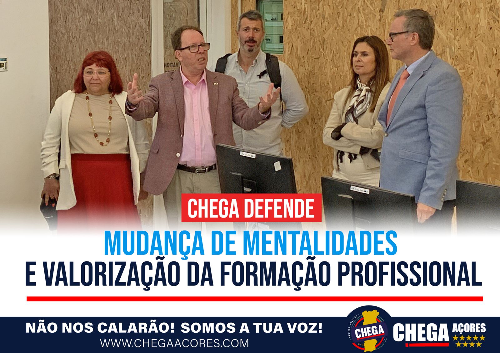 CHEGA DEFENDE MUDANÇA DE MENTALIDADES E VALORIZAÇÃO DA FORMAÇÃO PROFISSIONAL
