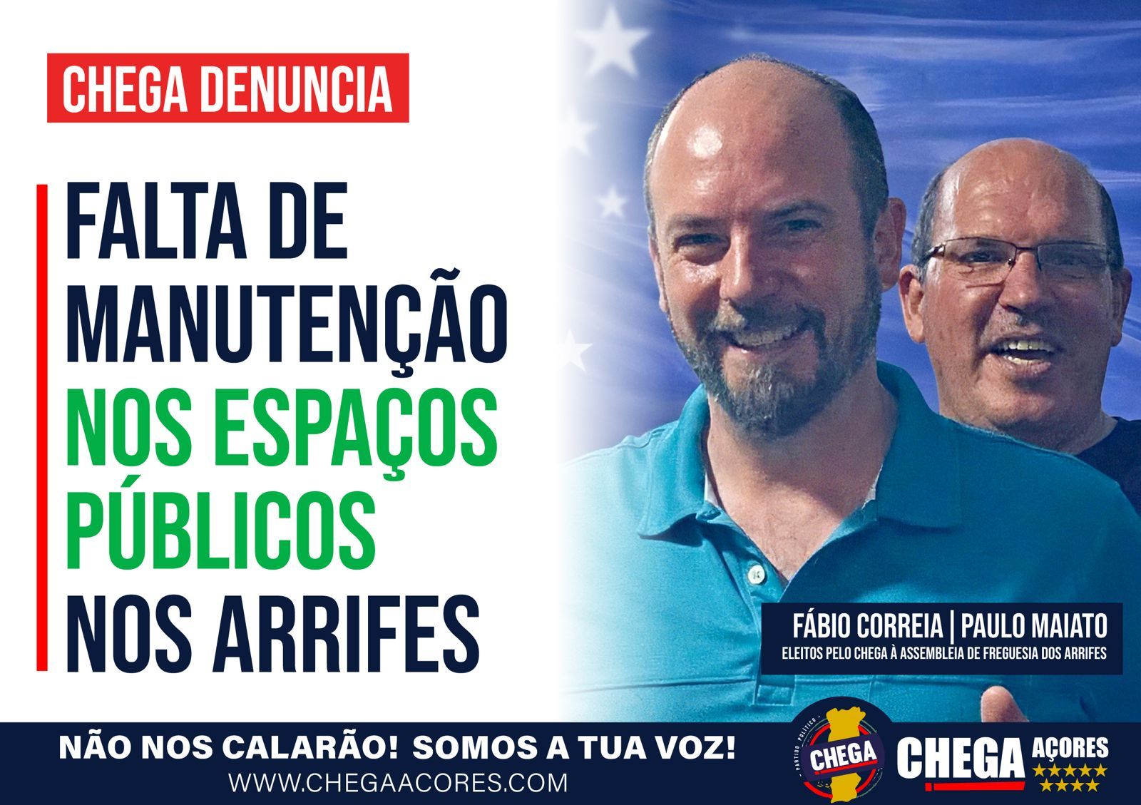 CHEGA DENUNCIA FALTA DE MANUTENÇÃO NOS ESPAÇOS PÚBLICOS NOS ARRIFES