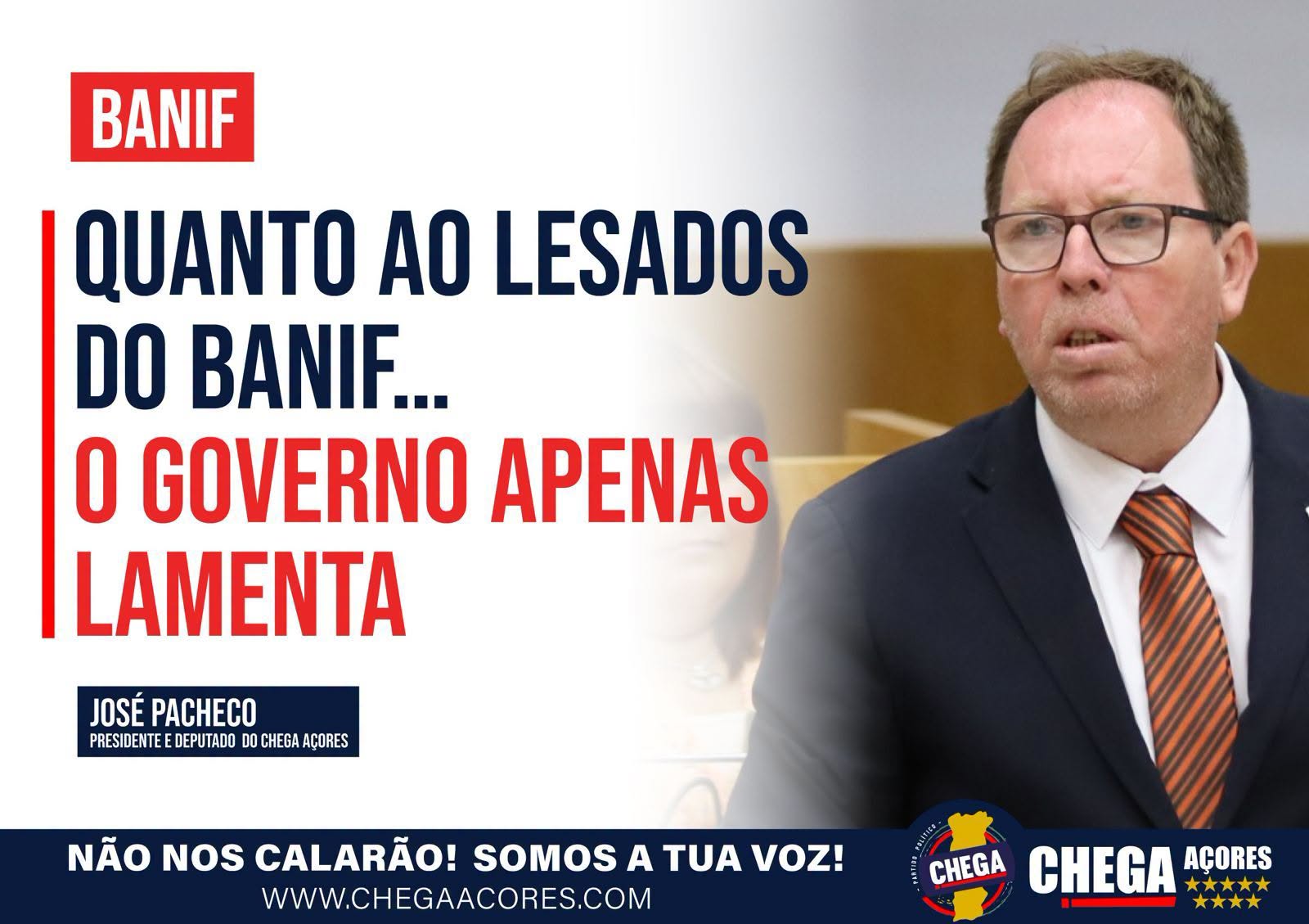 QUANTO AO LESADOS DO BANIF… O GOVERNO APENAS LAMENTA